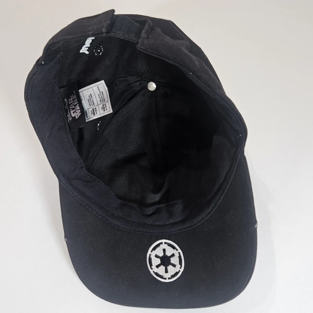 Star Wars Hat Cap Strap‎ Back Youth Black Darth Vader Disney Parks Movie Sci-Fi